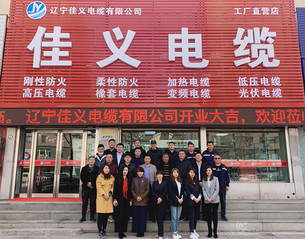 遼寧左手视频APP污最新版電纜有限公司保工街旗艦店舉行了開業儀式